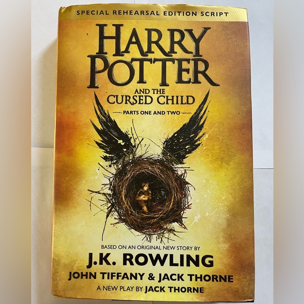 HARRY POTTER & the cursed child parts 1 & 2 book First edition